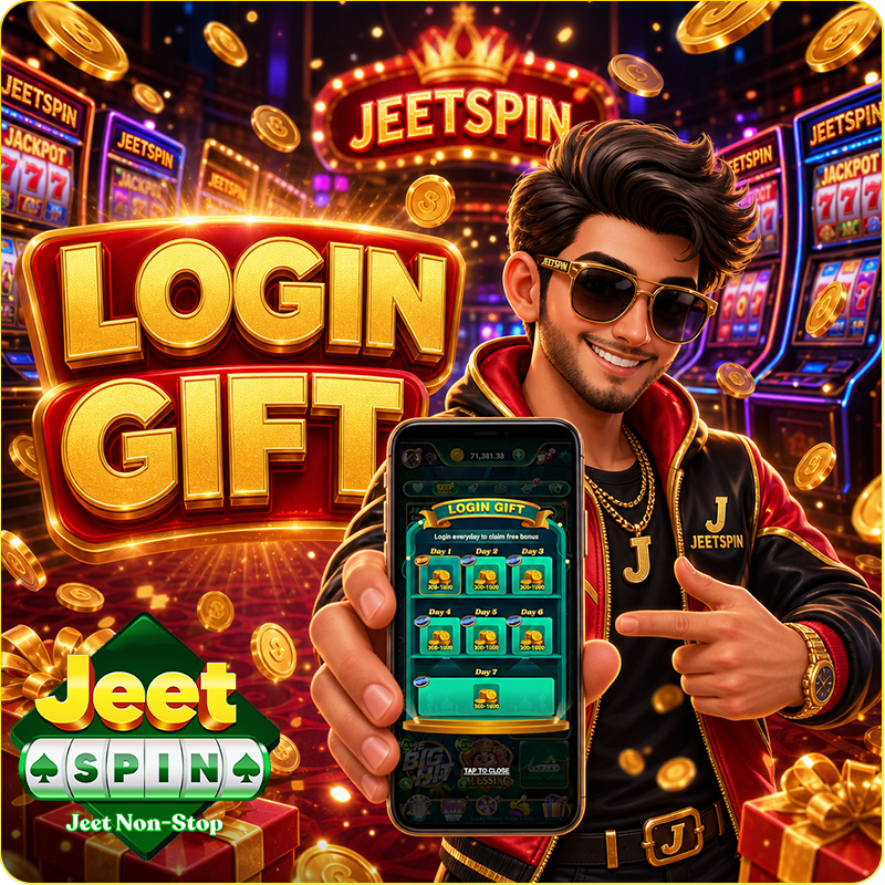 JeetSpin Login Gift promotion