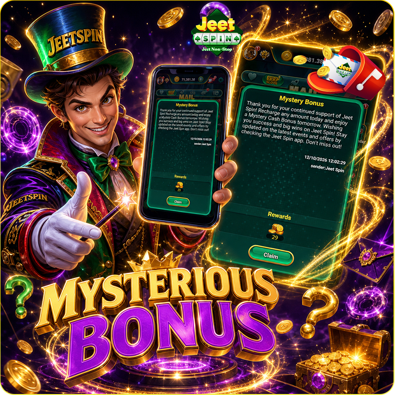 JeetSpin Mystery Bonus promotion