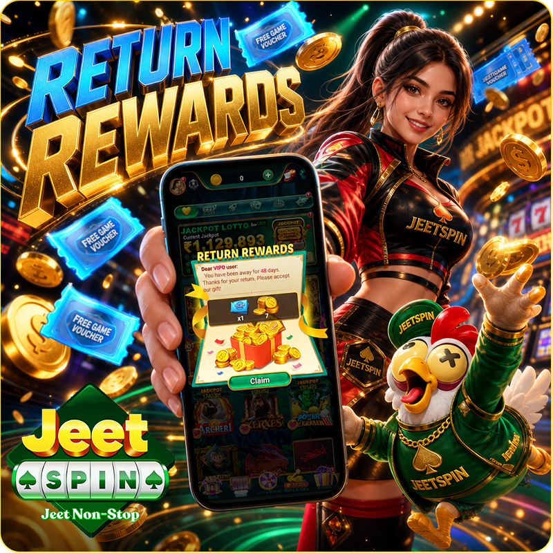 JeetSpin Return Rewards promotion
